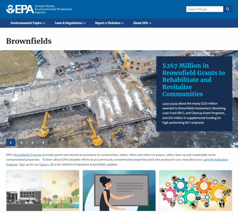 Brownfields projects