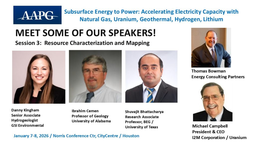 I2M's Michael D. Campbell Participated in AAPG Energy Workshop 1